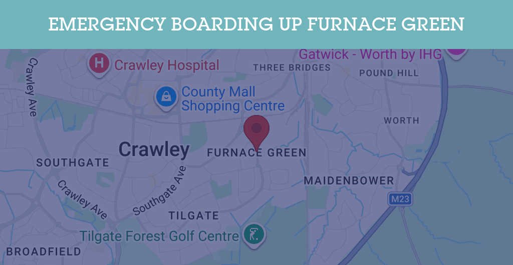 Emergency Boarding Up Services in Furnace Green - RH10