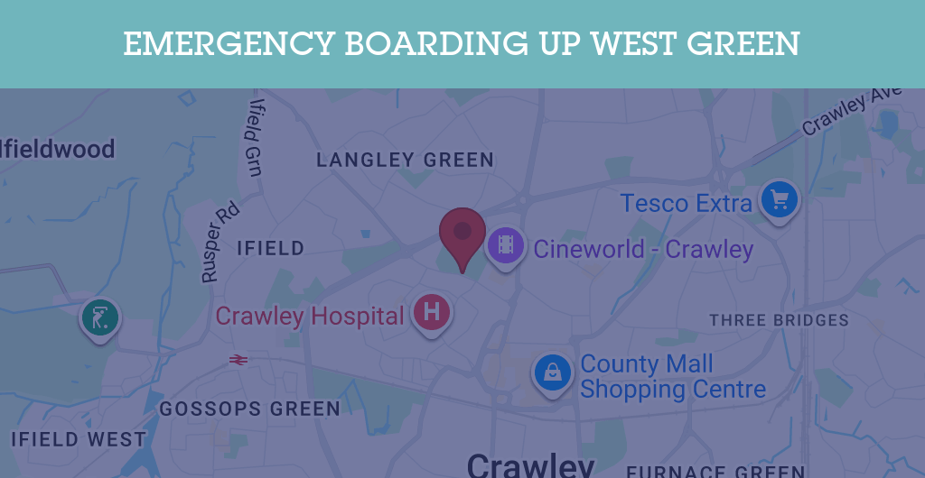 Emergency Boarding Up Services in West Green - RH11